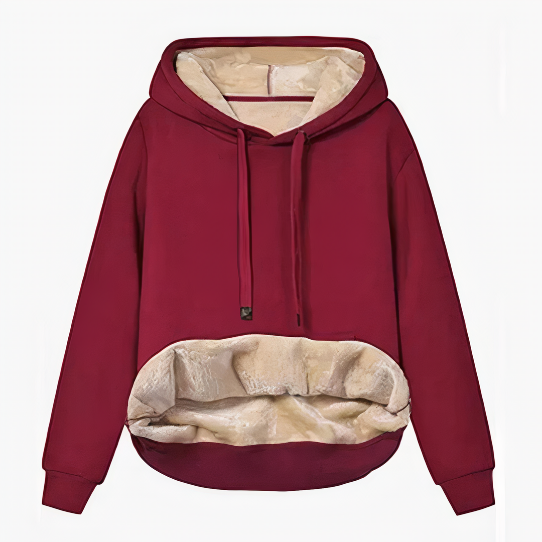 W&W Mode - Hoodie Gefüttert Mit Fleece