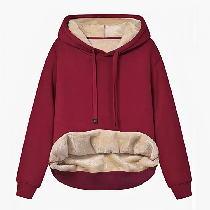 W&W Mode - Hoodie Gefüttert Mit Fleece