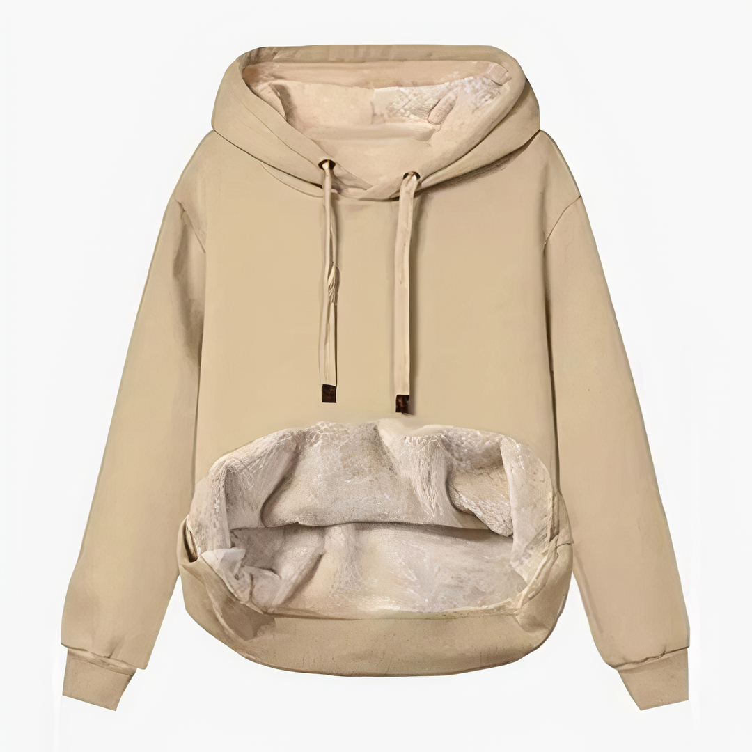 W&W Mode - Hoodie Gefüttert Mit Fleece