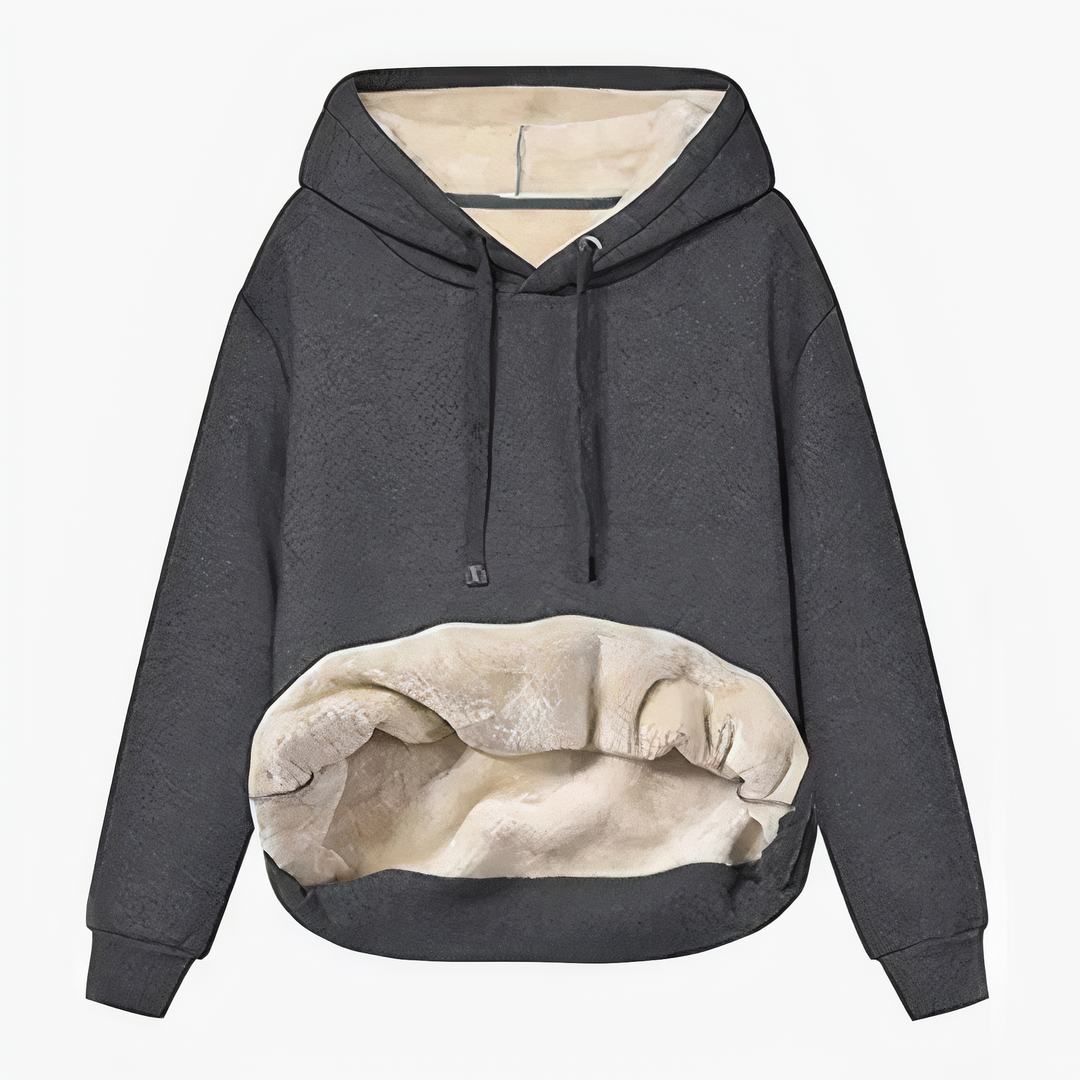 W&W Mode - Hoodie Gefüttert Mit Fleece