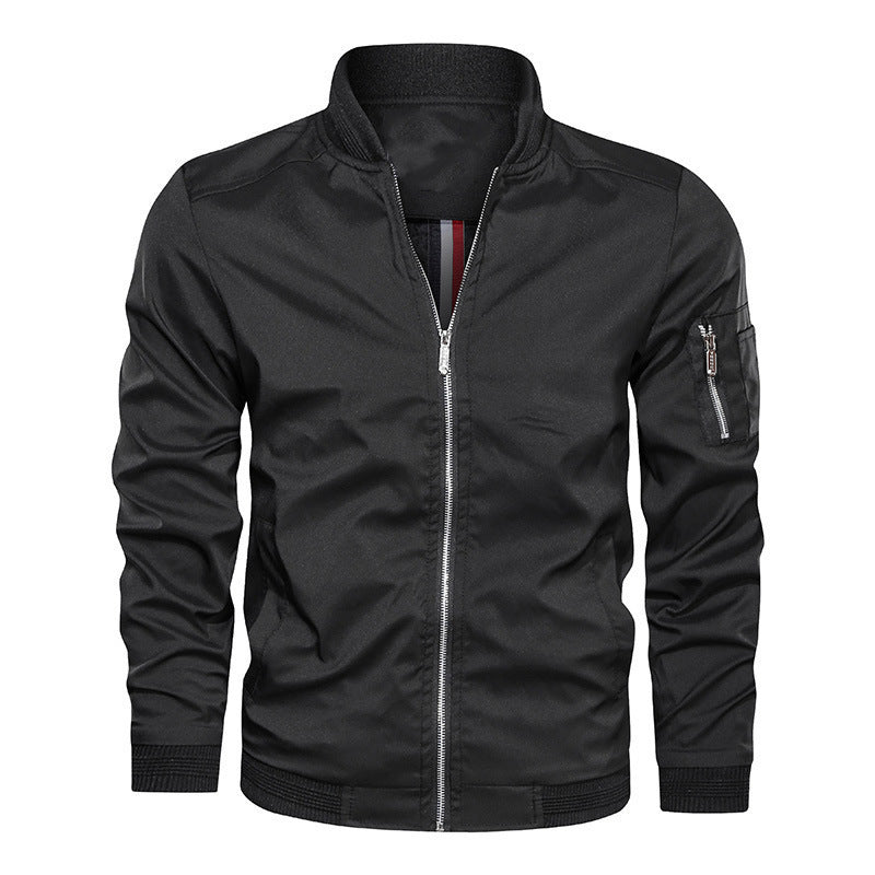 W&W Mode | Klassischer Stil Bomberjacke Für Herren