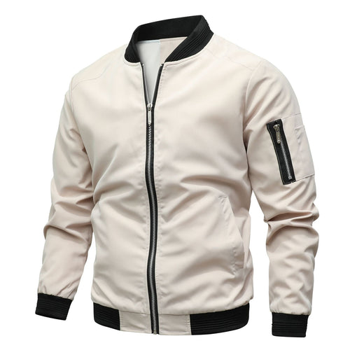 W&W Mode | Klassischer Stil Bomberjacke Für Herren