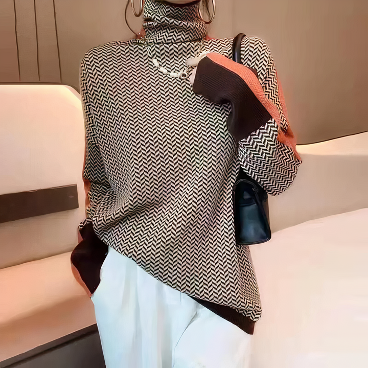 W&W Mode - Modische Strickpullover Für Damen