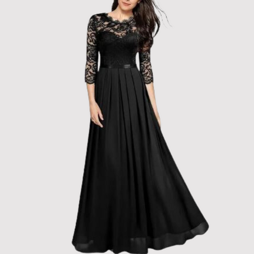 Damen Kleid aus Tüll und Spitze