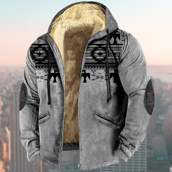 W&W Mode | Kapuzenjacke Mit Tribal Print