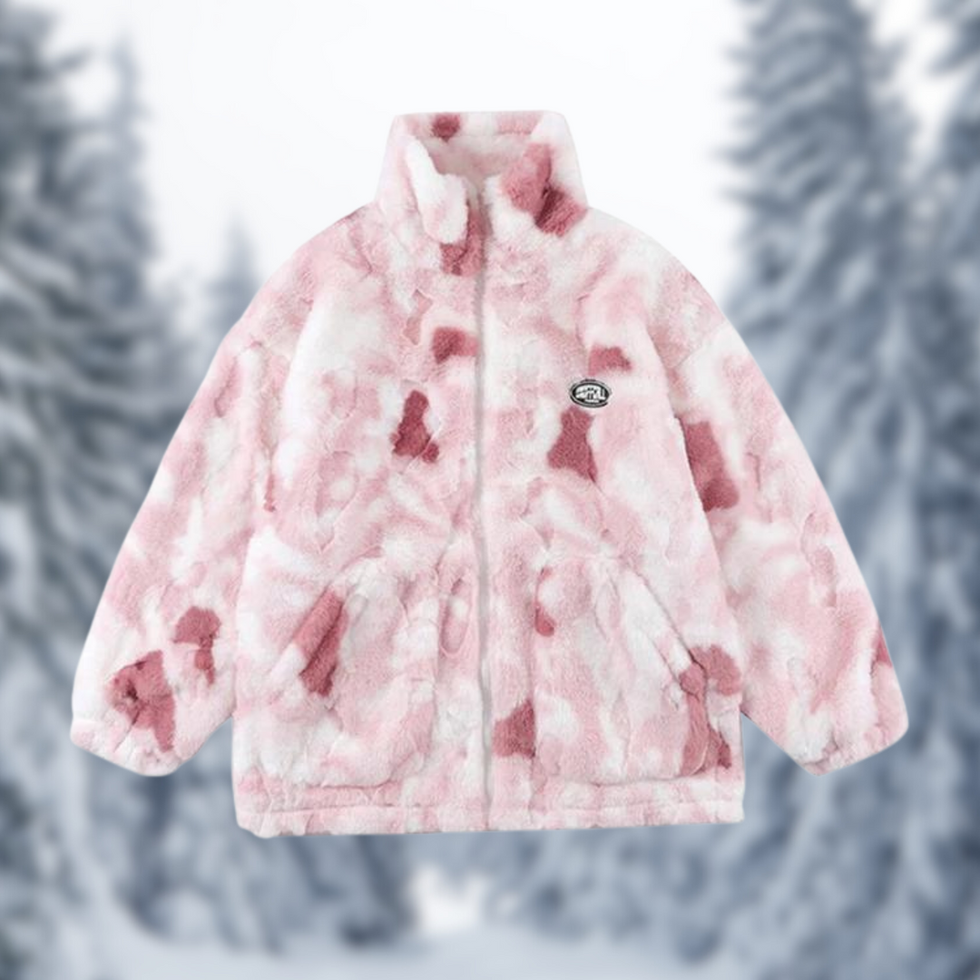W&W Mode - Frauen Tie Dye Jacke