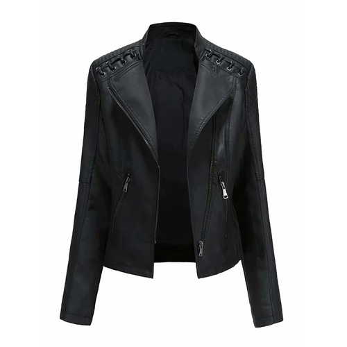 W&W Mode - Leren Damenjacke