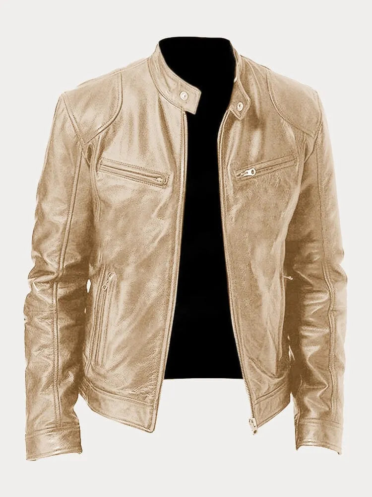 W&W Mode | Lässige Lederjacke