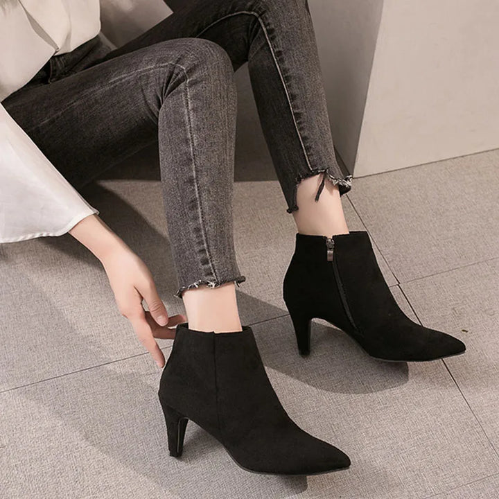 W&W Mode | Ankle Boots Damen – stilvolle Absatzstiefeletten