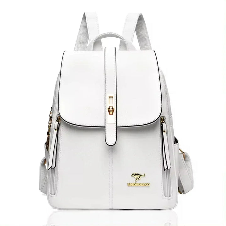 W&W Mode | Anti Diebstahl Lederrucksack Für Damen Mit Großem Fassungsvermögen