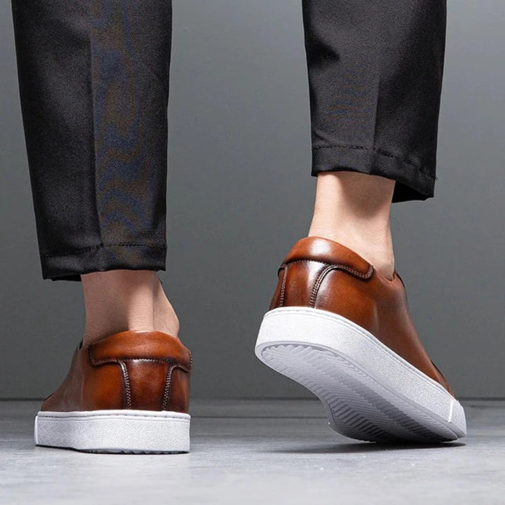 W&W Mode | Leren Herren Sneaker