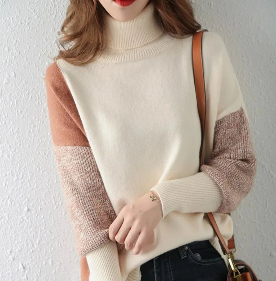 W&W Mode - Patchwork-Pullover