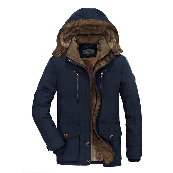 W&W Mode - Winter Fleecejacke für Herren