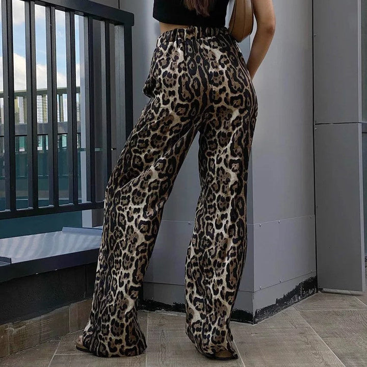 W&W Mode | Weite Hose mit Leopardenmuster