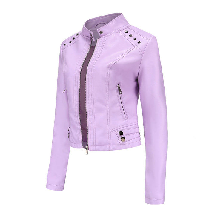 W&W Mode | Elegante Lederjacke mit einzigartigen Details für Damen