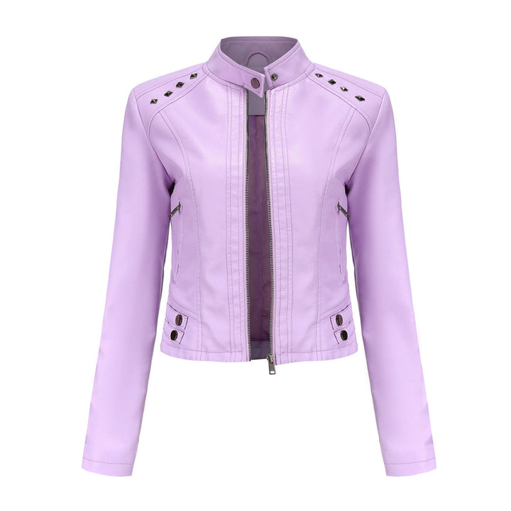 W&W Mode | Elegante Lederjacke mit einzigartigen Details für Damen