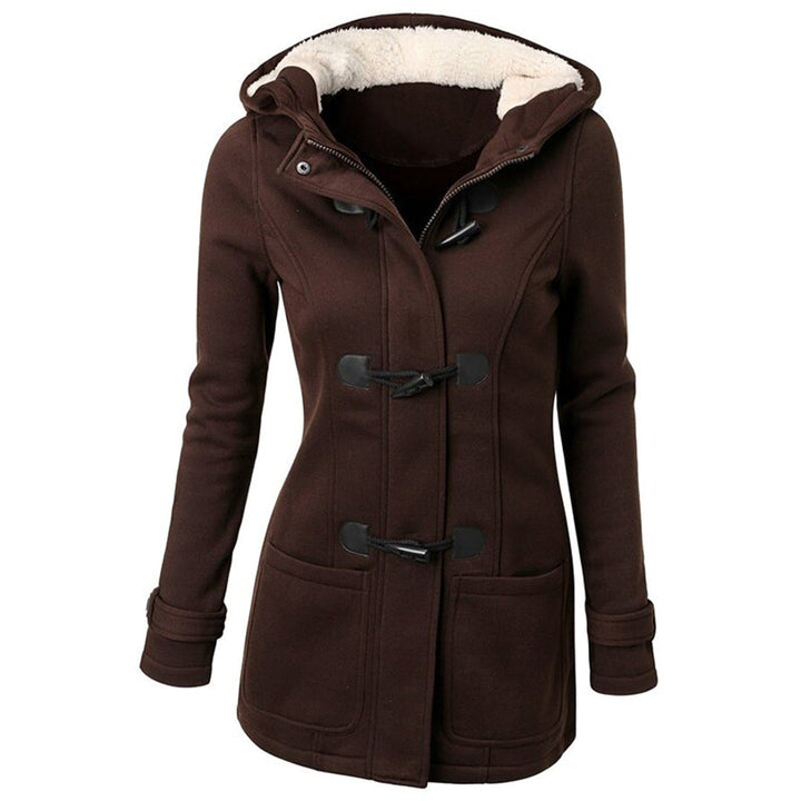 W&W Mode | Damen Winterjacke Mit Knopfverschluss