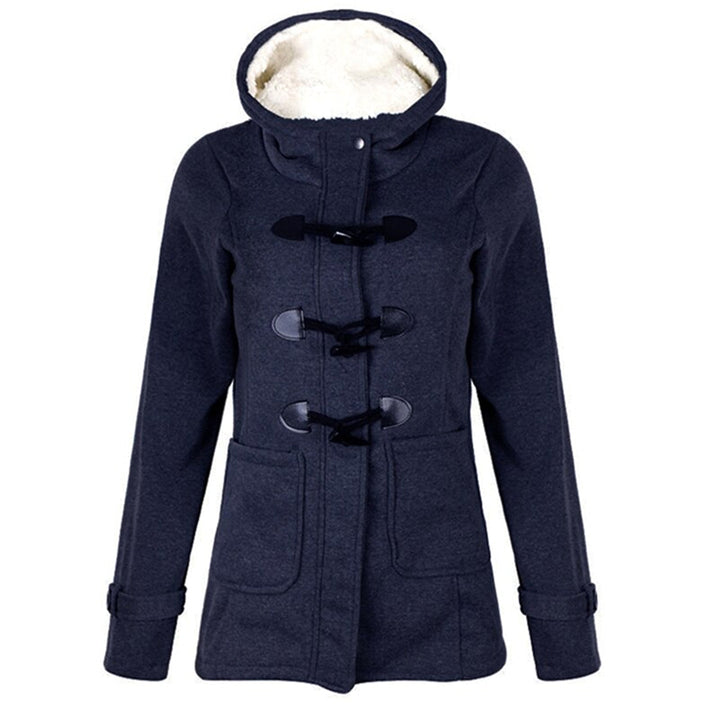 W&W Mode | Damen Winterjacke Mit Knopfverschluss