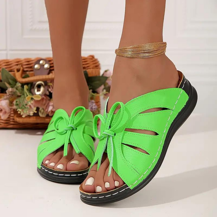 W&W Mode | Schlüpfschuhe Keilabsätze orthopädische Schuhe Sommerschuhe