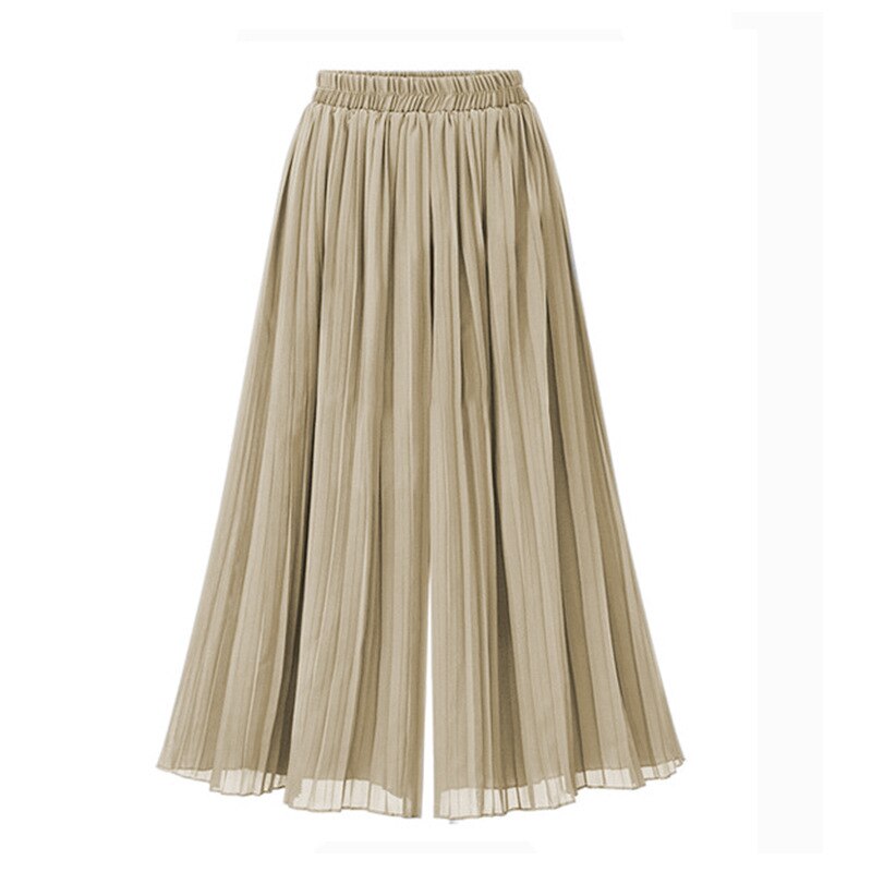 W&W Mode | Damenhose Mit Weitem Bein Und Mesh Detail
