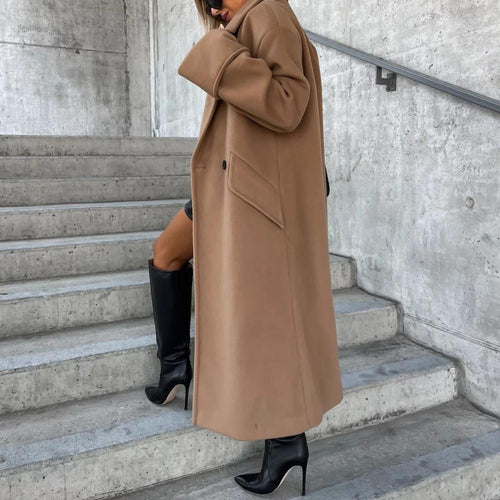 W&W Mode | Eleganter Langer Trenchcoat