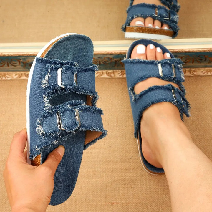 W&W Mode | Denim Style Sandalen