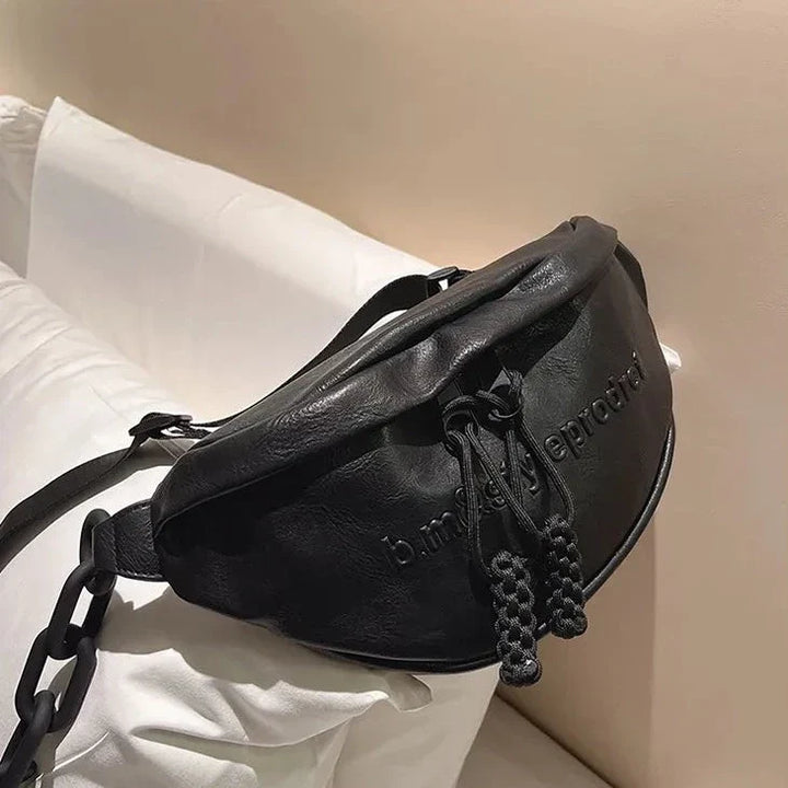 W&W Mode - Leder-Brusttasche