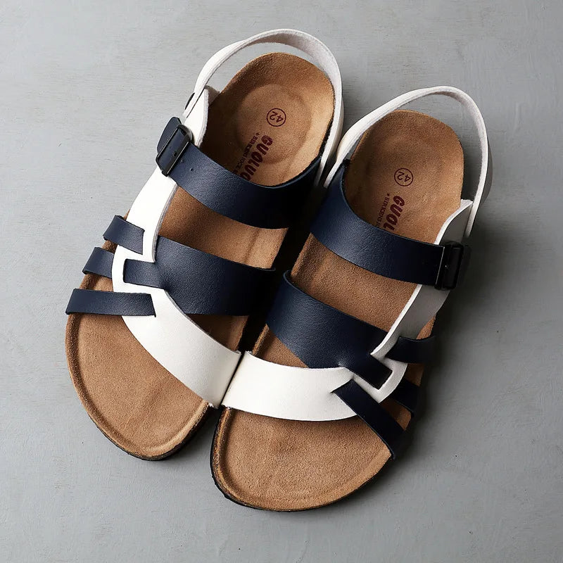 W&W Mode | Orthopädische Premium Ledersandalen