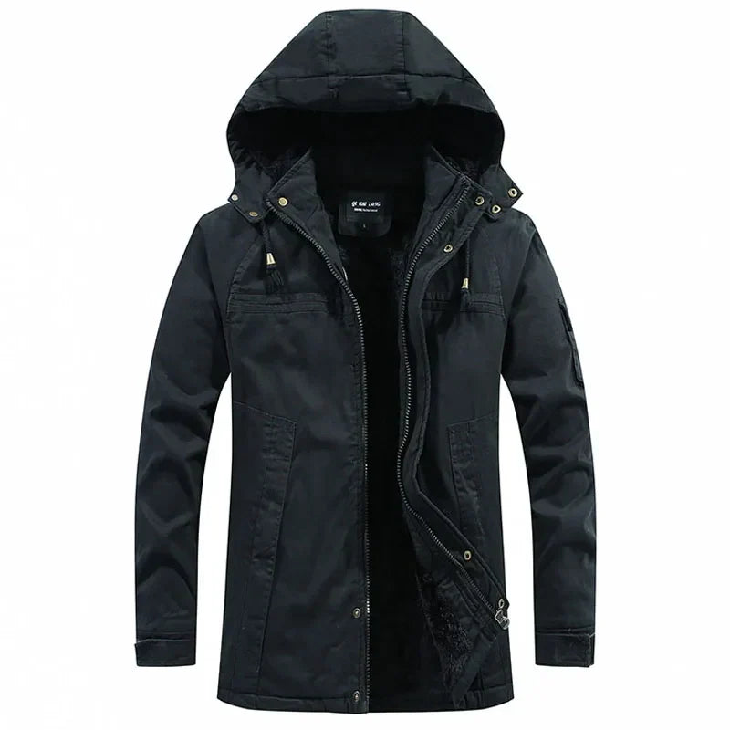 W&W Mode - Winterjacke mit Kapuze für Herren