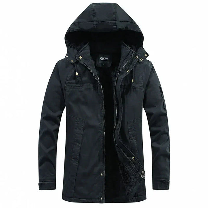 W&W Mode - Winterjacke mit Kapuze für Herren