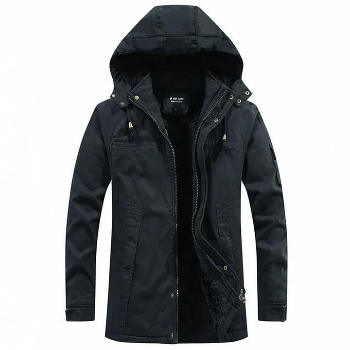 W&W Mode - Winterjacke mit Kapuze für Herren