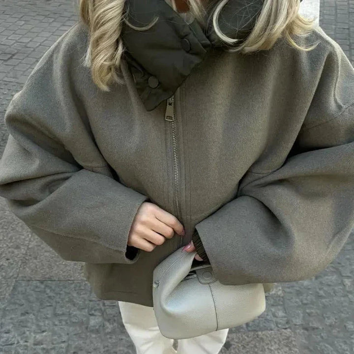 Damen Kapuzenjacke mit lockerer Passform