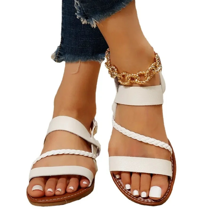 W&W Mode | Sandalen mit Schnalle für den täglichen Gebrauch