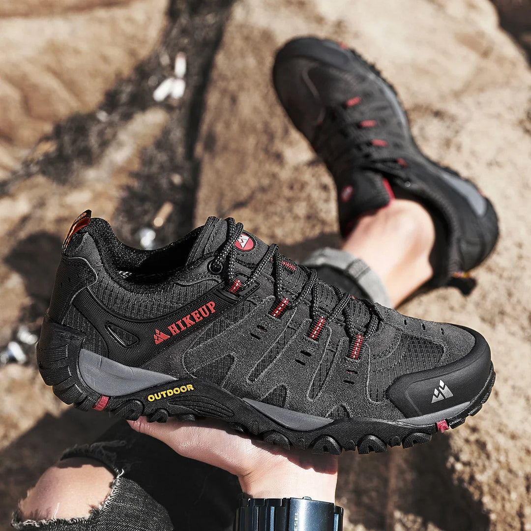 W&W Mode | Niedrig Wasserabweisende Wanderschuhe Mit Robuster Sohle Für Herren