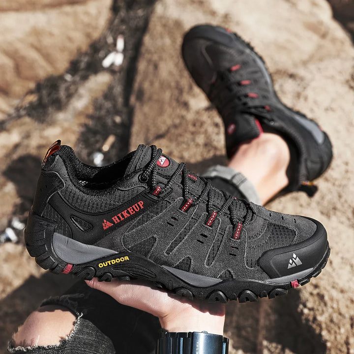 W&W Mode | Niedrig Wasserabweisende Wanderschuhe Mit Robuster Sohle Für Herren