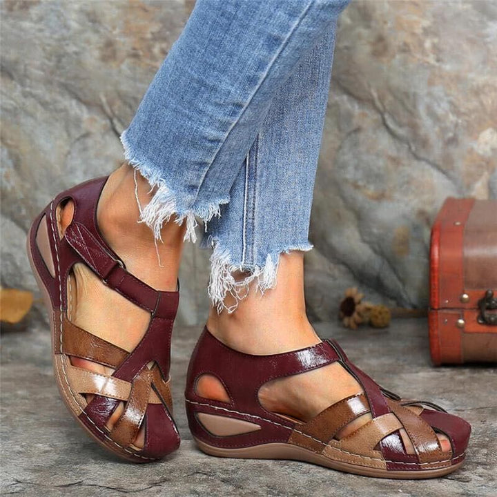 W&W Mode | Orthopädische Weinlese Sandalen