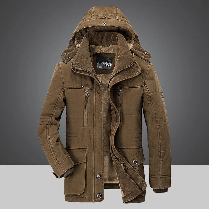 W&W Mode - Winter Fleecejacke für Herren