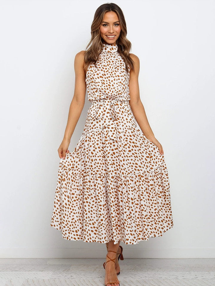 W&W Mode | Polka Neckholder Kleid