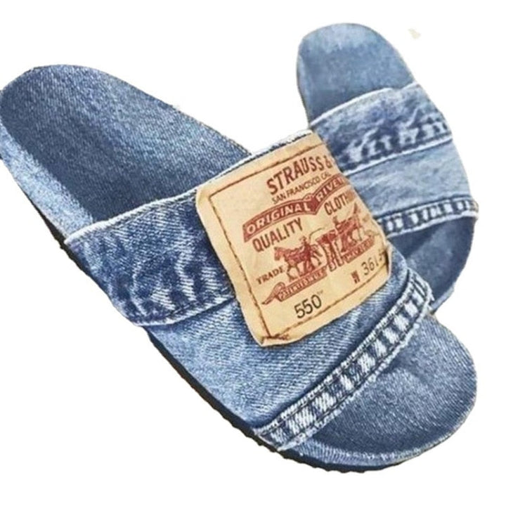 Damen-Sandalen mit filigranen Riemen