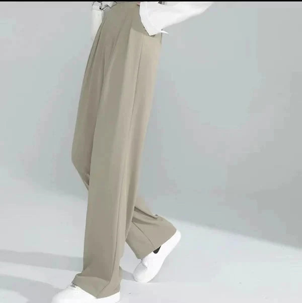 W&W Mode - Damen Chic Weite Bein Hosen