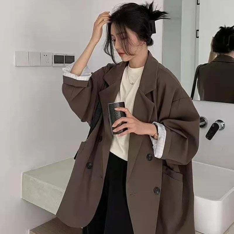 W&W Mode Eleganz: Vielfarbige Oversize-Blazer für Stil und Komfort