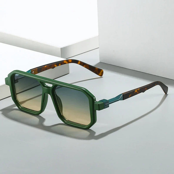 W&W Mode | Geometrische Übergröße Sonnenbrille Modern & Einzigartig
