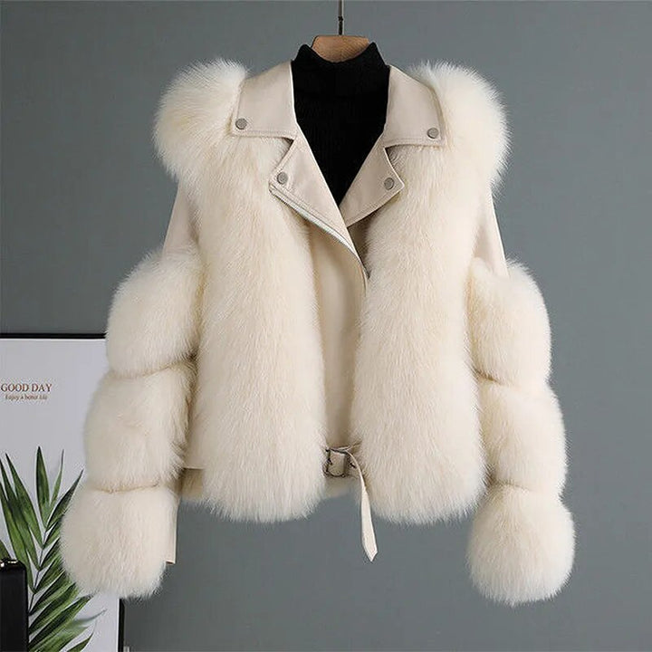 W&W Mode | Luxuriöse flauschige Winterjacke für Frauen - 2024 Style