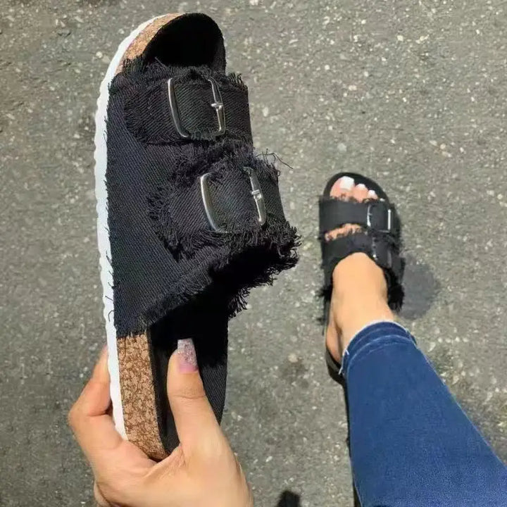 W&W Mode | Denim Style Sandalen