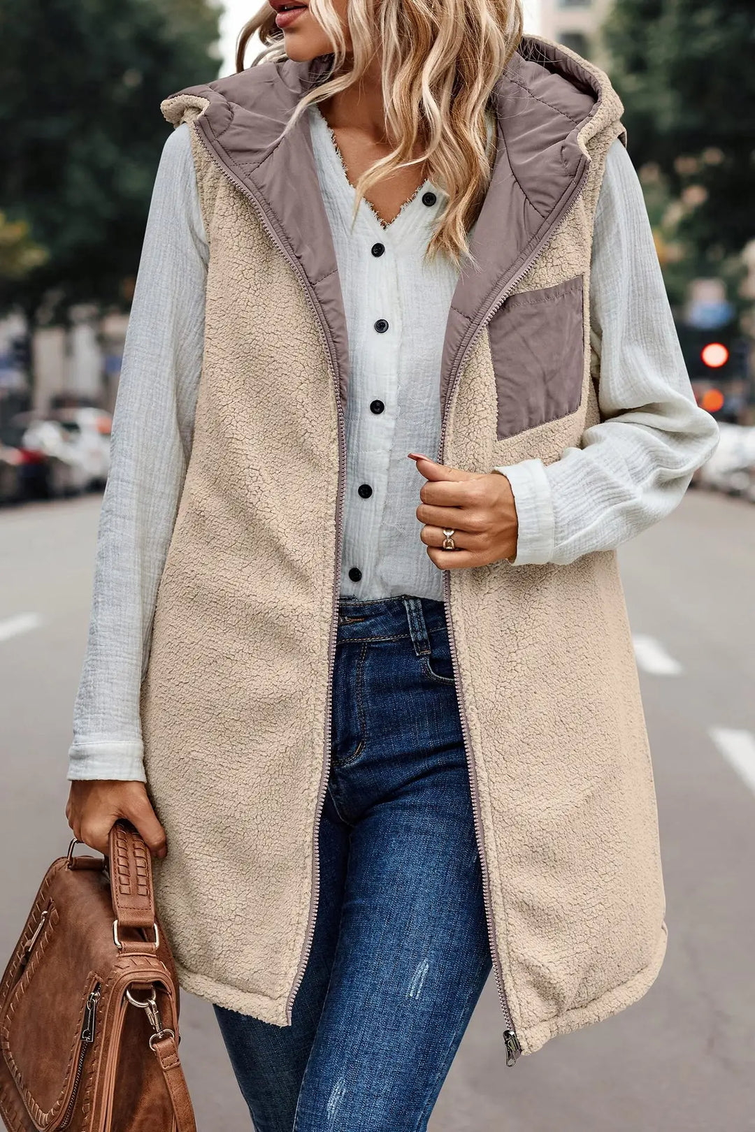 W&W Mode | Jamia Wendbare Kapuzenweste