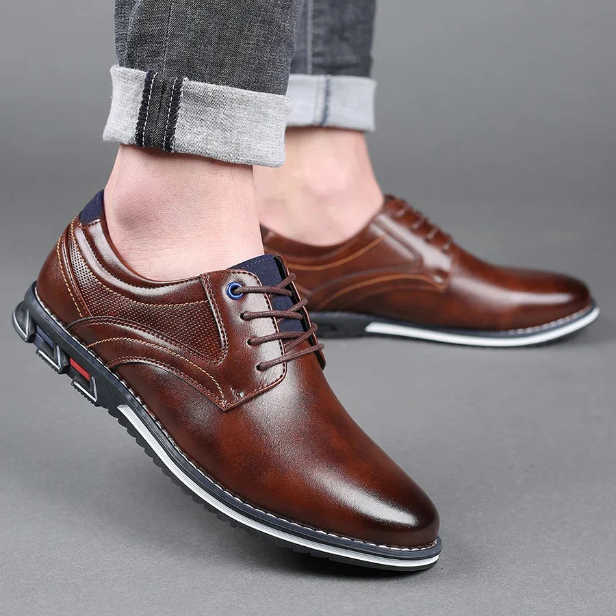 scarpe in pelle con Comfort Attivo