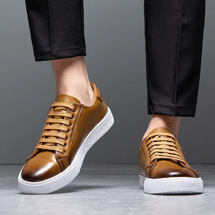 W&W Mode | Leren Herren Sneaker