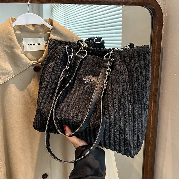 W&W Mode | Damen Cord Handtasche