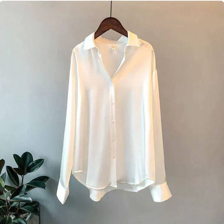 W&W Mode | Damen Satin Hemd