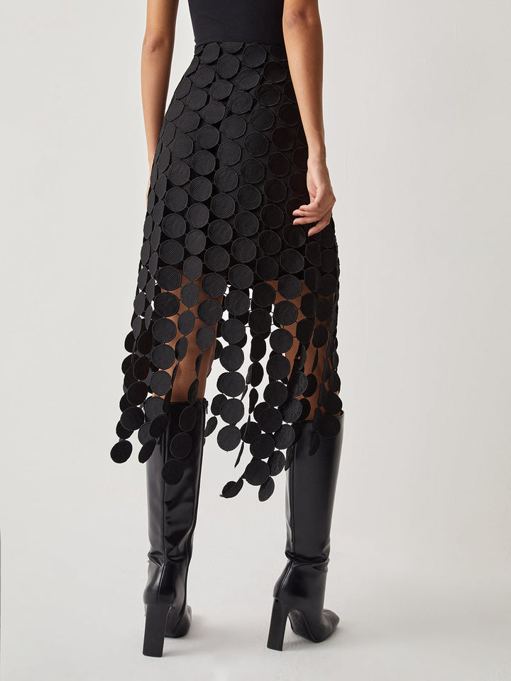 W&W Mode | Rock Eleganter Bodycon Midirock mit hoher Taille